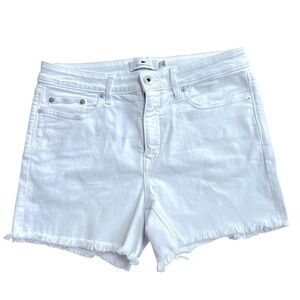 Vineyard Vines Jamie Fringe White Jean Shorts Size 30